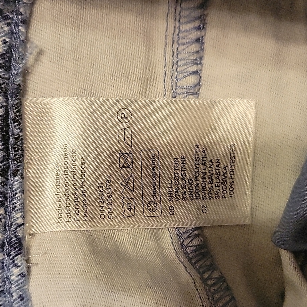 H&M, 12, Blue with pattern - Picture 3 of 3